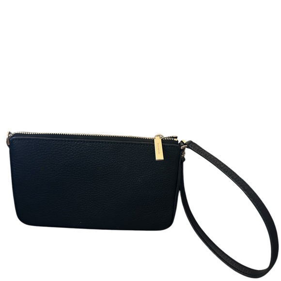 Kate Spade Convertible Bag to Wristlet Black Pebbled Leather. - Picture 6 of 13